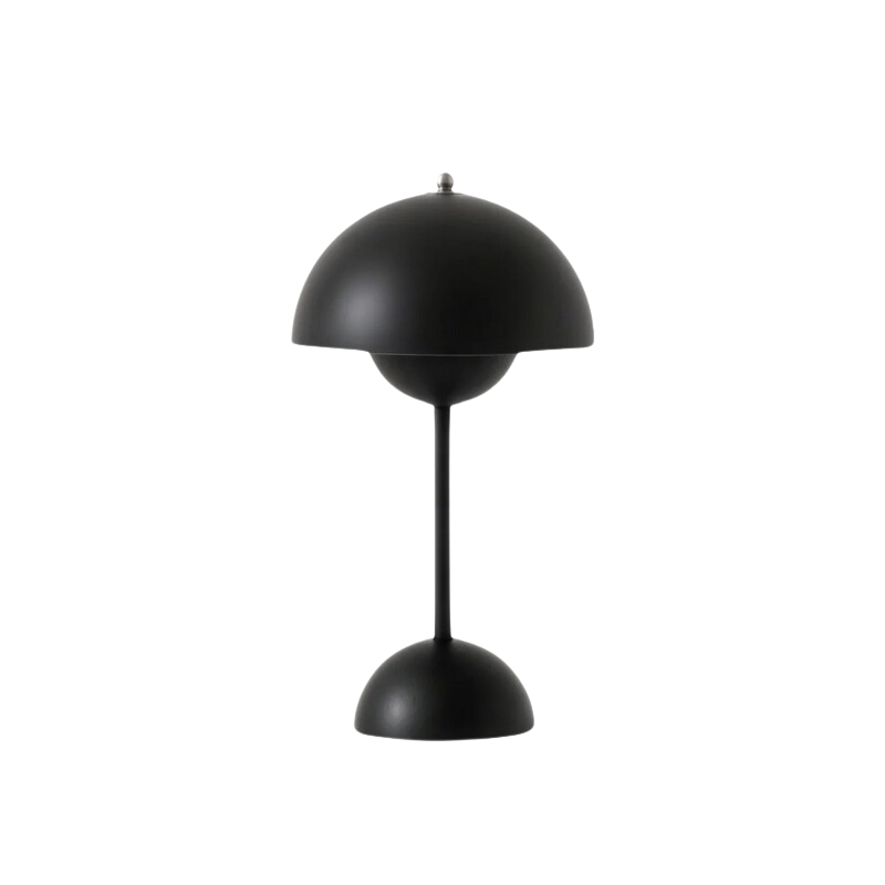 Scandinavian Metal Table Lamp with Stepless Dimmer – Modern LED Desk Light for Living Room & Bedroom