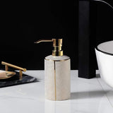 Luxury 4-Piece Bathroom Accessory Set – Black or Cream Faux Stingray with Gold Accents