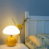 Cream Mushroom-Shaped LED Table Lamp – Adjustable Color Temperatures