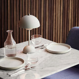 Scandinavian Metal Table Lamp with Stepless Dimmer – Modern LED Desk Light for Living Room & Bedroom