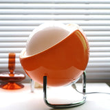 Retro Orb Table Lamp – Mid-Century Modern Accent Light for Bedroom & Living Room