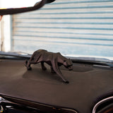 Modern Geometric Panther Statue – Abstract Animal Sculpture for Contemporary Decor