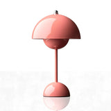 Scandinavian Metal Table Lamp with Stepless Dimmer – Modern LED Desk Light for Living Room & Bedroom