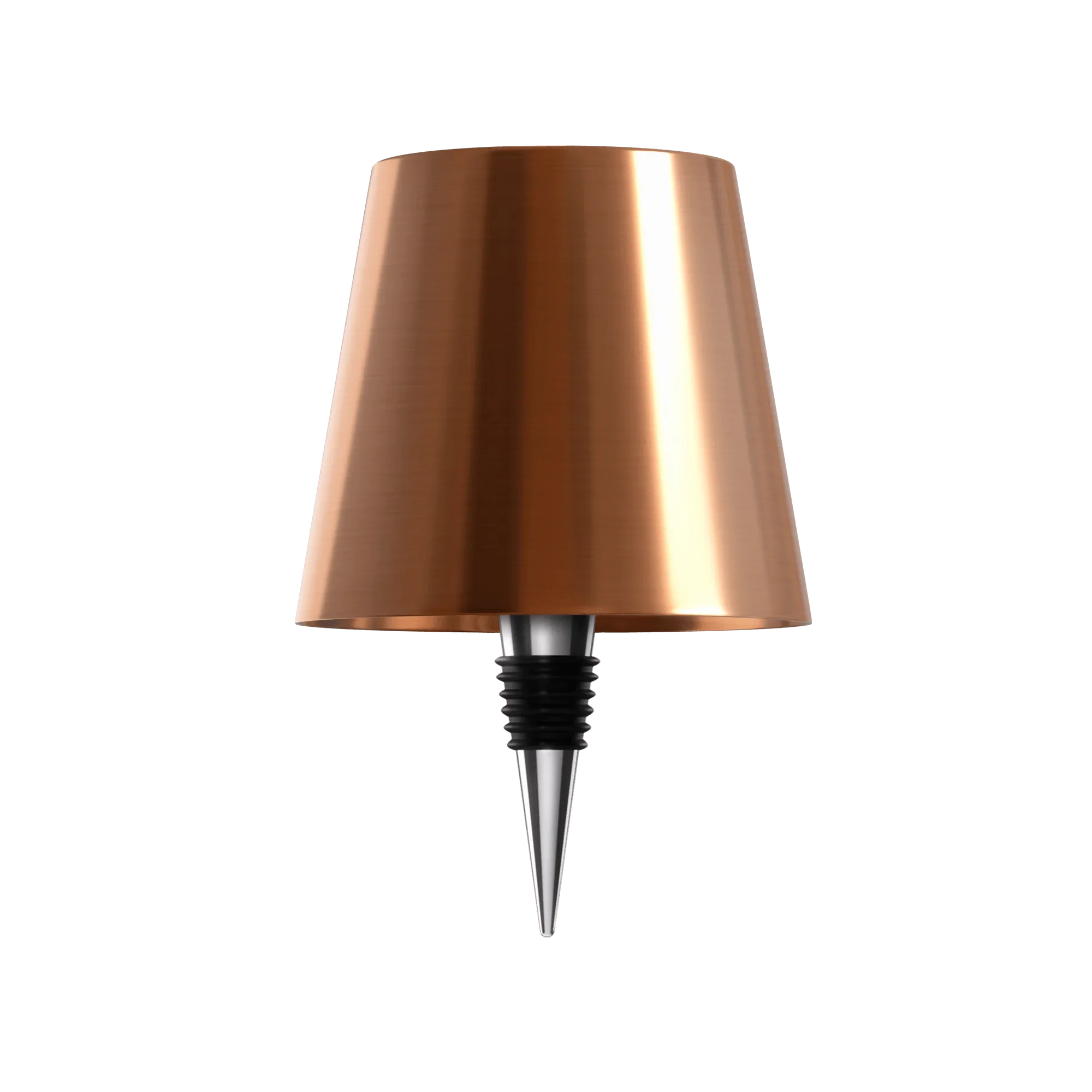 Cordless Touch-Dimmable LED Bottle Lamp – Rechargeable Portable Table Light
